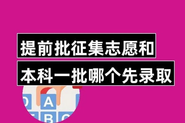 提前批征集志愿是什么意思2023年可以报几个学校